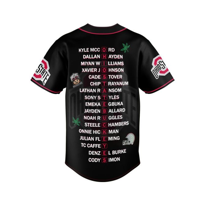 Ohio State Buckeyes Fan Jersey - Custom Names & Logo - Perfect Gift For Supporters - Image 7