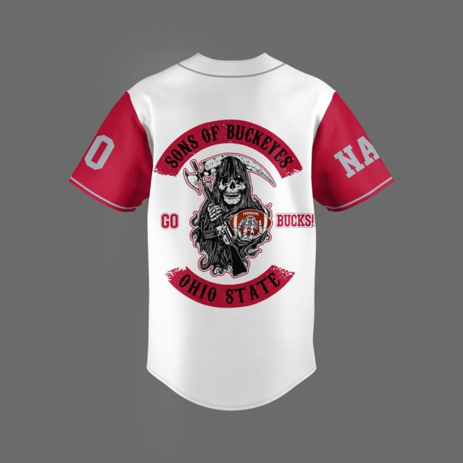 Custom Ohio State Buckeyes Football Jersey 2023 - Personalized Name & Number - Image 3