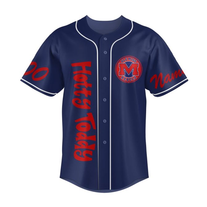 Custom Ole Miss Rebels Jersey - Personalize Name & Number - Bold Red Fan Gear - Image 5