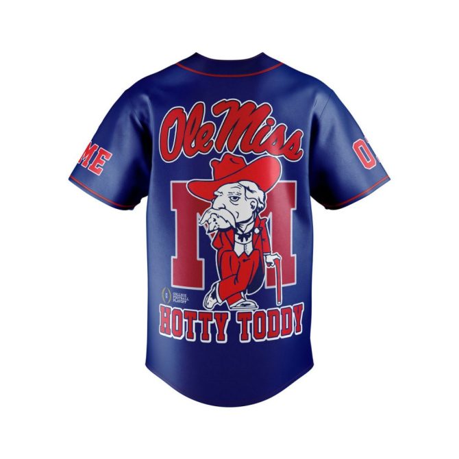 Custom Ole Miss Jersey - Personalized Name & Number - Limited Edition Bowl Game Design - Image 3