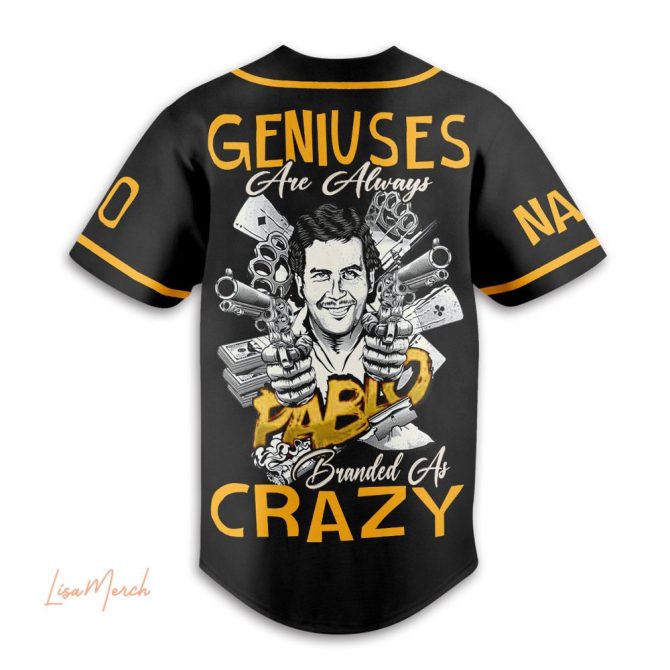 Pablo Escobar Baseball Jersey - Image 3