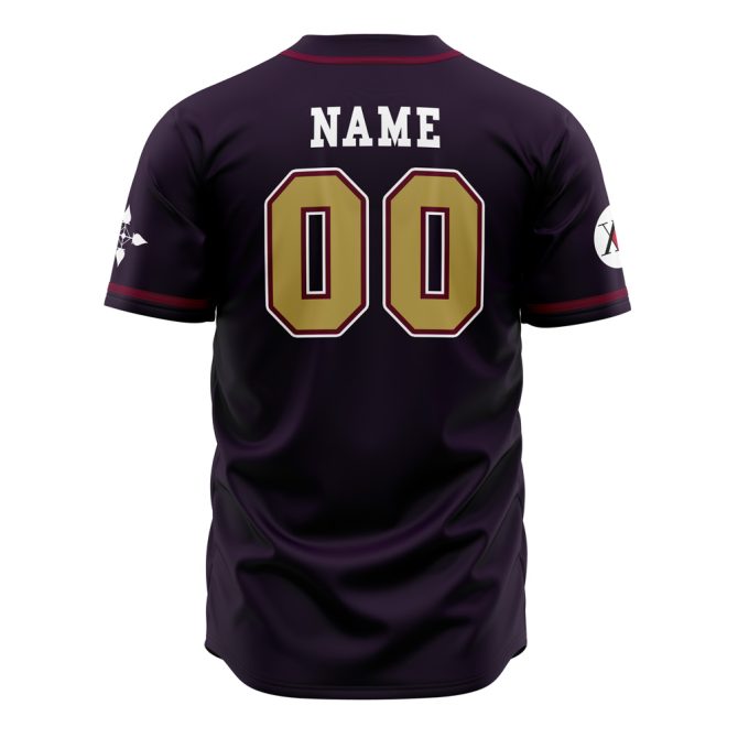 Custom Phantom Troupe Baseball Jersey - Personalized Name & Number, Stylish Anime-Inspired Design - Image 3
