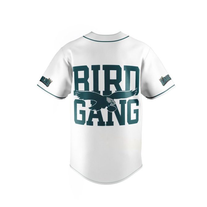 Bird Gang Baseball Jersey - Sundays Are For The Birds Graphic Tee - Perfect Gift! - Image 3