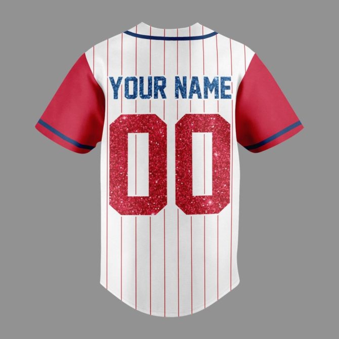 Stylish Phillies Baseball Mom Jersey - Perfect Gift For Game Days! - Image 2