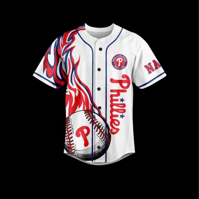 Customize Your Phillies Jersey – Unique Design, Perfect For Fans! - Image 2