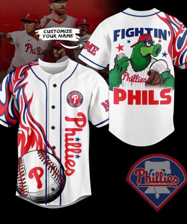 Customize Your Phillies Jersey – Unique Design, Perfect For Fans!