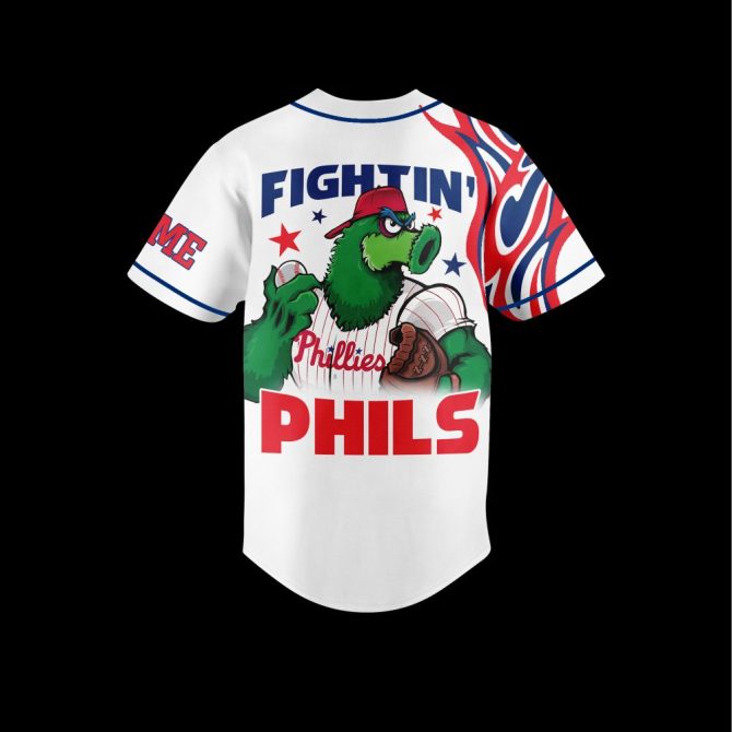 Customize Your Phillies Jersey – Unique Design, Perfect For Fans! - Image 3