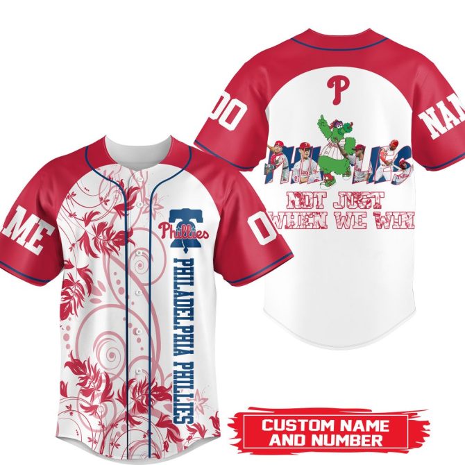 Custom Philadelphia Phillies Jersey – Add Your Name & Number – Perfect Gift! - Image 4