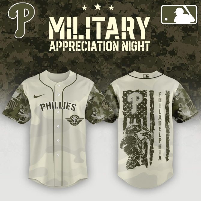 Exclusive Phillies Military Appreciation Jersey - Show Your Support In Style!