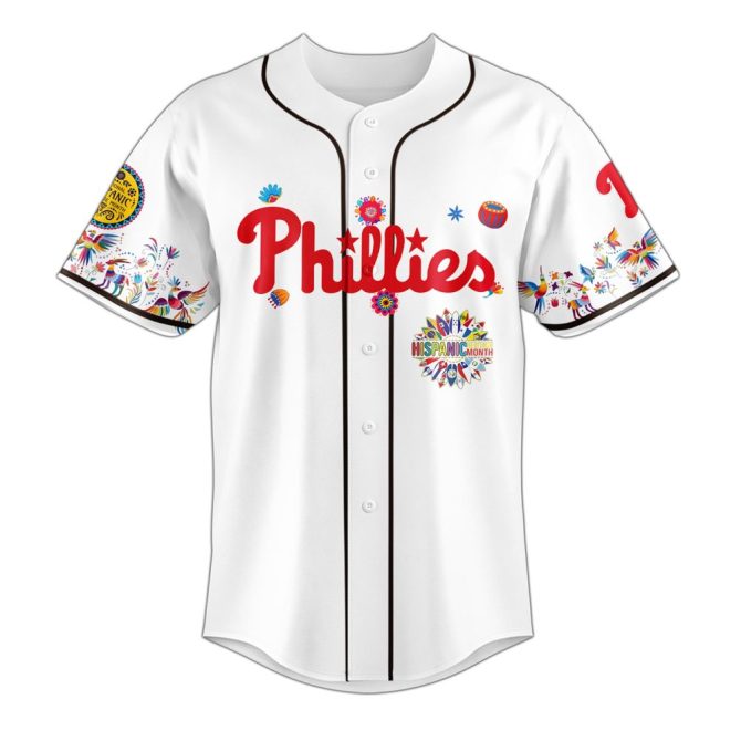 Celebrate Culture: Phillies Hispanic Heritage Jersey - Limited Edition Mlb Gear! - Image 2