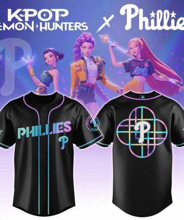 Exclusive K-Pop X Phillies Jersey - Limited Edition Fan Gear For Demon Hunters!