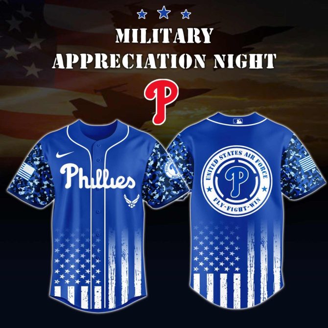 Exclusive Phillies Military Tribute Jersey - Support Our Heroes In Style!