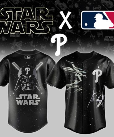 Limited Edition Star Wars X Mlb Phillies Jersey – Ultimate Fan Gear!
