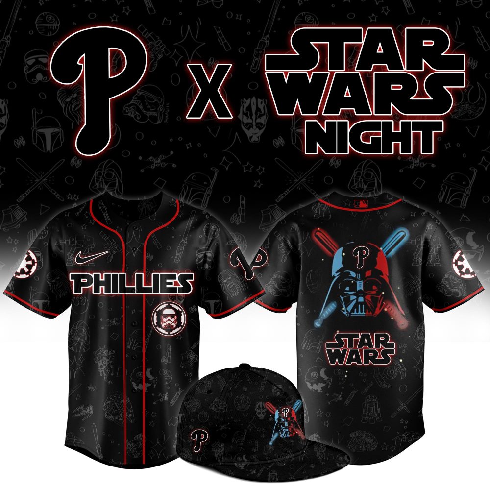 Limited Edition Phillies X Star Wars Night Jersey - Ultimate Fan Gear