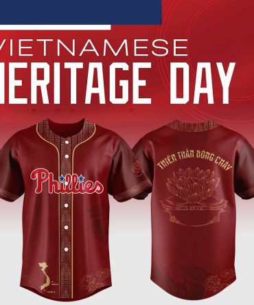 Celebrate Vietnamese Heritage: Phillies Limited Edition Jersey – Unique Design & Premium Quality
