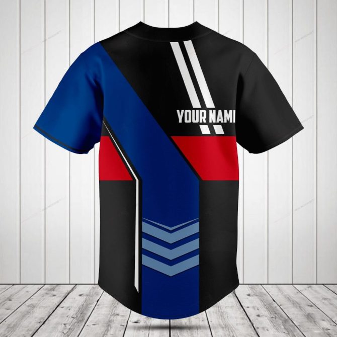 Customizable Philippines Flag Baseball Jersey – Unique Design, Add Your Name! - Image 2