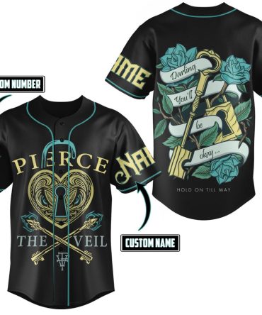 Customizable Band-Themed Baseball Jersey – Unique Design & Personalization Options