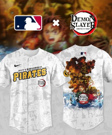 Exclusive Pittsburgh Pirates X Demon Slayer Jersey – Limited Edition Anime Crossover!