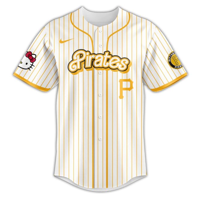 Hello Kitty X Pirates Jersey & Cap Set – Limited Edition Collectible - Image 2