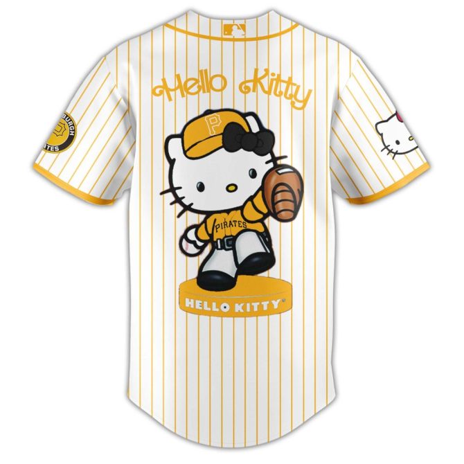 Hello Kitty X Pirates Jersey & Cap Set – Limited Edition Collectible - Image 3
