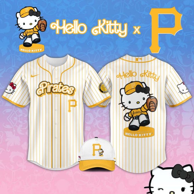 Hello Kitty X Pirates Jersey & Cap Set – Limited Edition Collectible