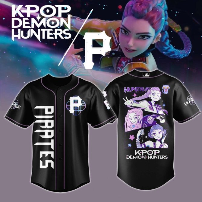 Kpop Demon Hunters Baseball Jersey - Stylish Anime-Inspired Design For Fans