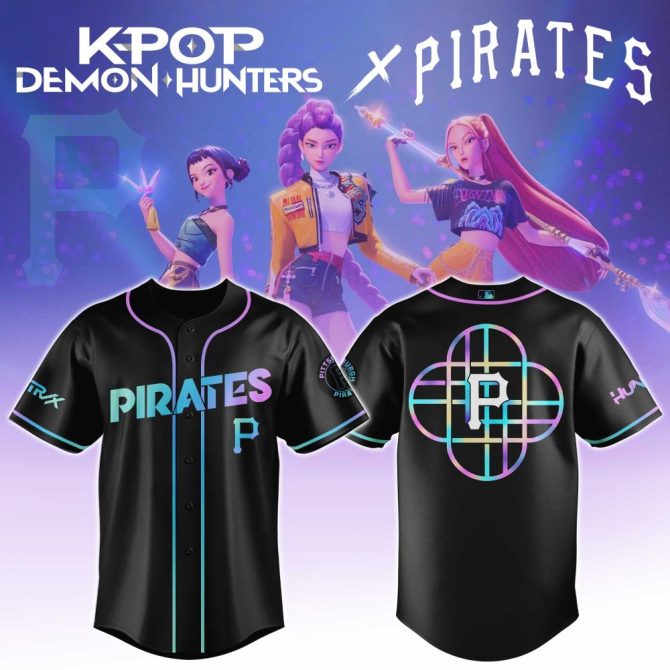 Kpop Demon Hunters X Pirates Jersey - Limited Edition Neon Glow Design