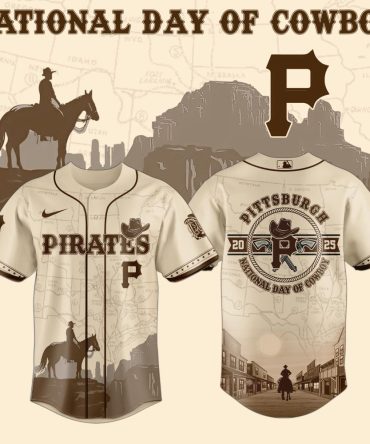 Celebrate In Style: Limited Edition Cowboy Day Baseball Jersey – Pittsburgh Pirates 2025