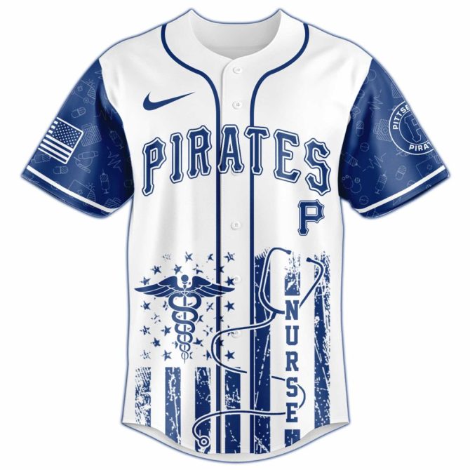 Exclusive 2025 Pirates Nurses Night Jersey – Celebrate Healthcare Heroes In Style! - Image 2