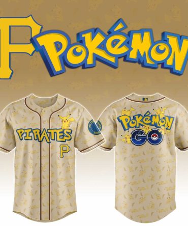 Limited Edition Pokémon Pirates Jersey - Pikachu Design For Fans & Collectors