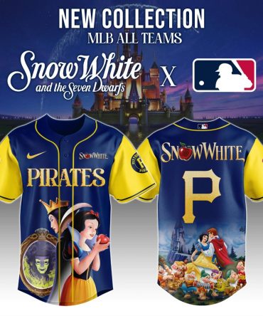 Exclusive Snow White Mlb Pirates Jersey - Disney & Baseball Fan Must-Have!