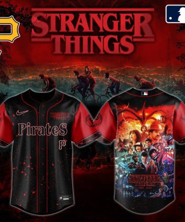 Limited Edition Pirates X Stranger Things Jersey - Exclusive Mlb Collaboration