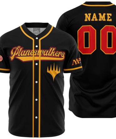Custom Planeswalkers Baseball Jersey - Personalized Name & Number, Magic Fans' Top Pick!