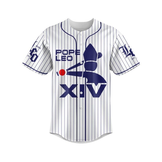 Da Pope Baseball Jersey - Fun Chicago Style Sports Fan Apparel - Image 2