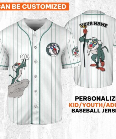 Customizable Baseball Jersey For Kids/Youth/Adults - Add Your Name & Design!