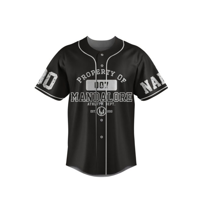 Custom Star Wars Mandalorian Jersey – Personalize With Your Name & Number! - Image 2