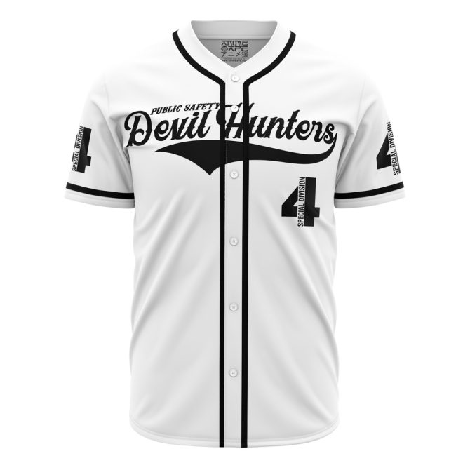 Anime-Inspired Devil Hunters Baseball Jersey – Stylish & Unique Fan Apparel