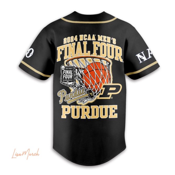 Custom Purdue Boilermakers Final Four Jersey - Personalize Name & Number! - Image 3