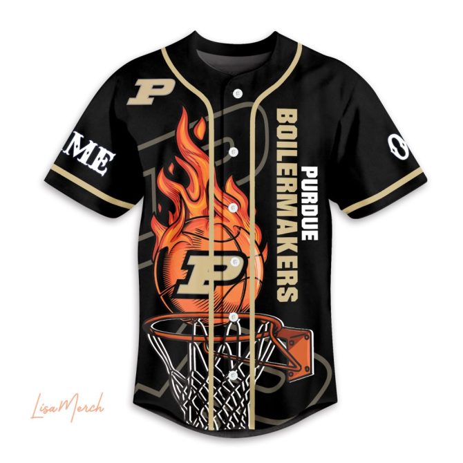Custom Purdue Boilermakers Final Four Jersey - Personalize Name & Number! - Image 2