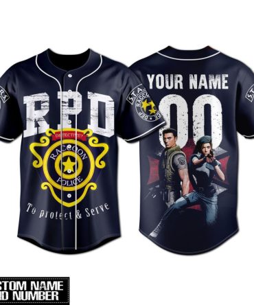Custom Rpd Baseball Jersey - Personalize With Name & Number - Unique Gaming Fan Apparel