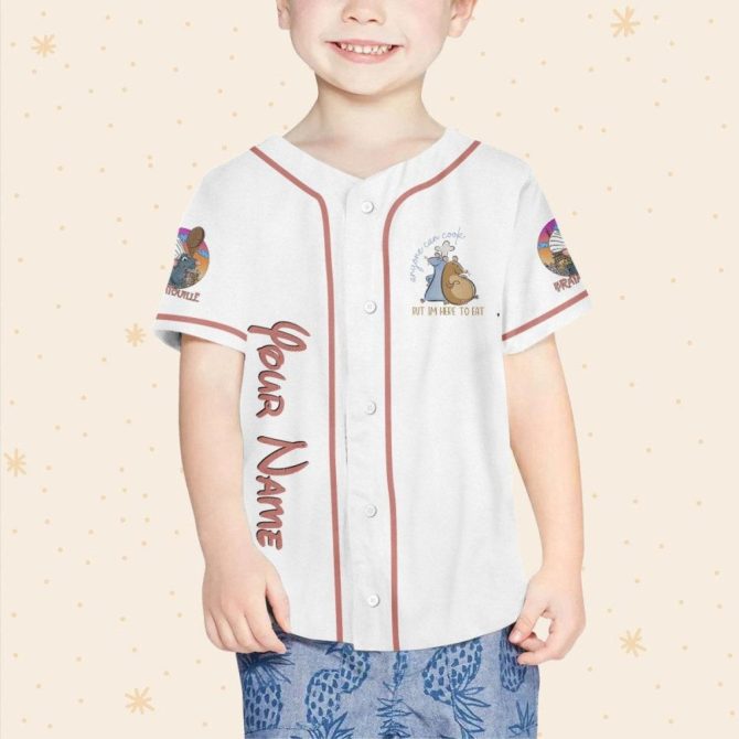 Customizable Baseball Jersey For Kids/Adults - Add Name & Number - Unique Design - Image 5
