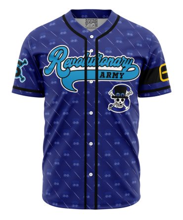Revolutionary Army Blue Baseball Jersey – Stylish & Comfortable Sportswear