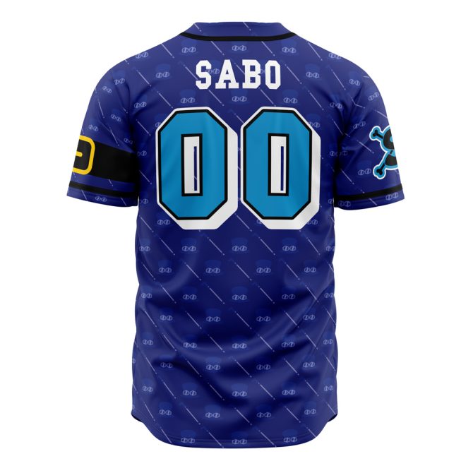 Revolutionary Army Blue Baseball Jersey – Stylish & Comfortable Sportswear - Image 3