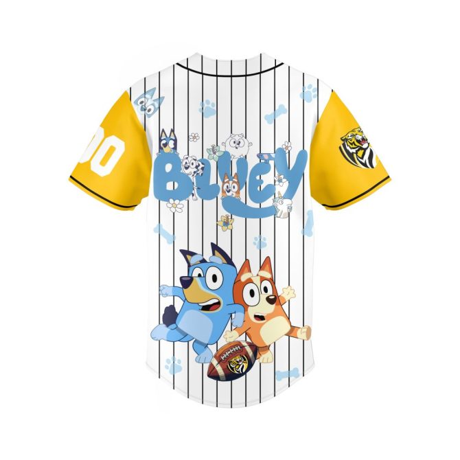 Custom Bluey Baseball Jersey For Kids - Personalize With Name & Number! - Image 4