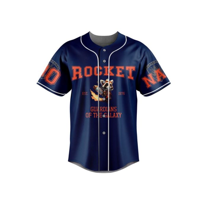 Customize Your Guardians Of The Galaxy Rocket Raccoon Jersey - Add Name & Number! - Image 2