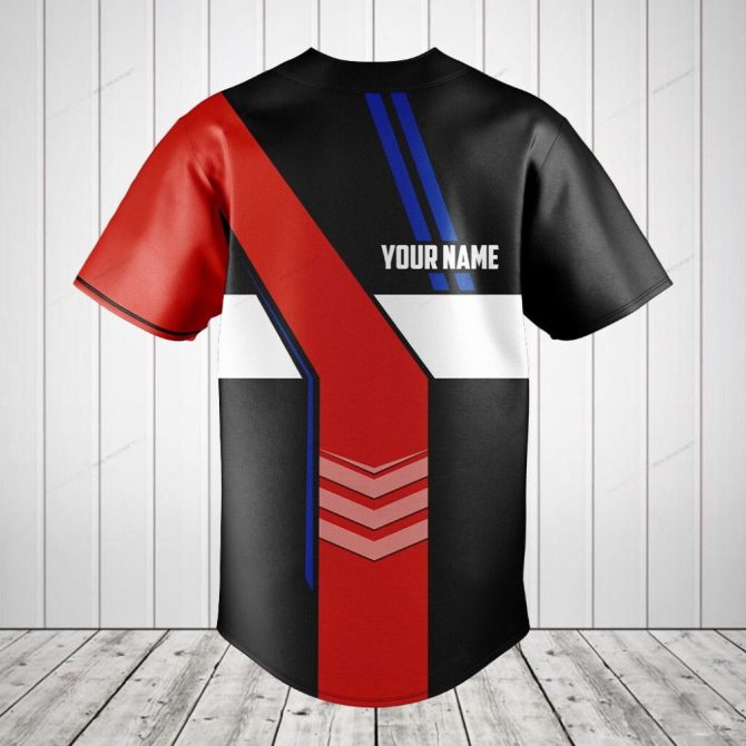 Customizable Stylish Baseball Jersey – Personalize Your Design Now! - Image 2