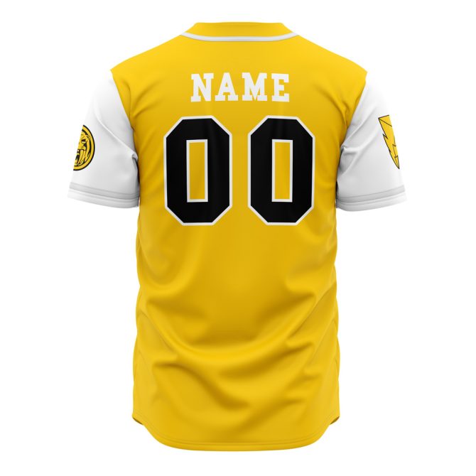 Custom Yellow Baseball Jersey - Personalized Team Name & Number - Premium Quality - Image 3