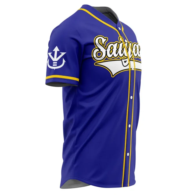 Customizable Saiyan Baseball Jersey - Anime-Inspired Sportswear For Dragon Ball Z Fans - Image 4