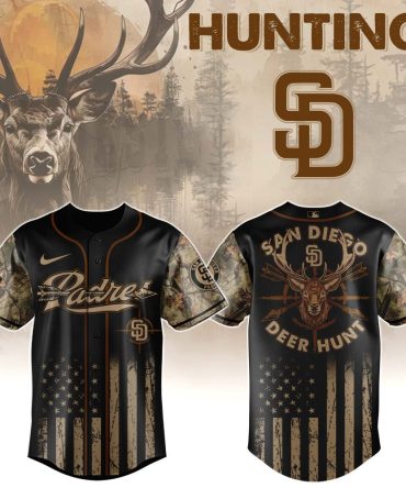 San Diego Padres Camo Hunting Jersey - Deer Hunt Edition , Limited Edition Sportswear