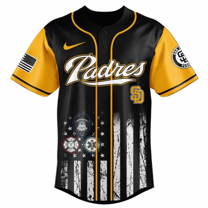 Honor Heroes: Padres First Responder Night Jersey – Limited Edition - Image 2